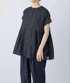 かぐれ　レーヨンコットン2WAY ブラウスのサムネイル