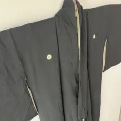 正絹 袷 喪服 黒紋付 五つ紋 XS〜S相