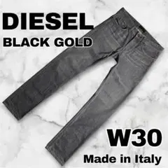 DIESEL BLACK GOLD gray denim pants W30のサムネイル