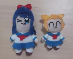 ポプテピピック ぬいぐるみ マスコット 2体セット　約10センチ