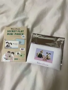 ★ Wallace & Gromit シークレットフラットミニポーチ★