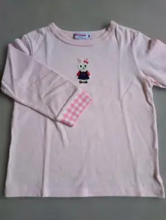 ミキハウス 長袖カットソー ピンク