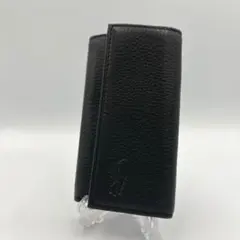 極美品　POLO RALPH LAUREN　キーケース　ブラック　ポニー　ロゴのサムネイル