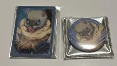 鬼滅の刃　無限城編　ランダム缶バッジ　ランダムカード　伊之助