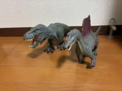 恐竜フィギュア 2体セット ティラノサウルス スピノサウルス