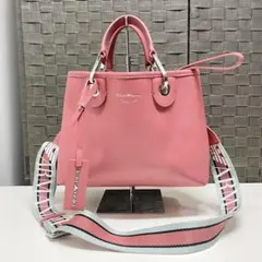 s*w様 EMPORIO ARMANI ピンク ハンドバッグ