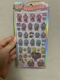 うるちゅるポップシール　モンチッチー　レインボー　正規品