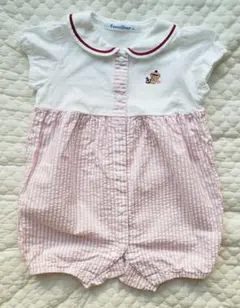 ファミリア　　現行品　半袖ロンパース
