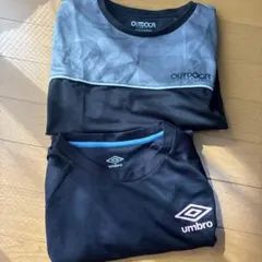 OUTDOOR & umbro 半袖Tシャツ2枚セット