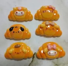 デコレーションパーツ6個セット