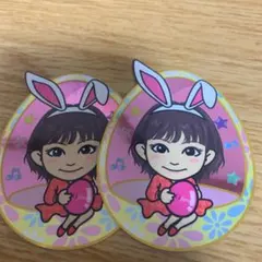 中島美央 イースタ 2枚セット 千社札