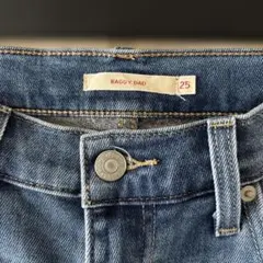 levi's/リーバイス baggy dad W25L30 インディゴブルー