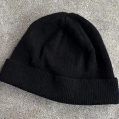 00s OLD GAP ウールニット帽 ビーニー ブラック 黒のサムネイル