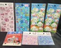 タイルシール　ブロックデコシール　ディズニー　わんわんシール　ピングー