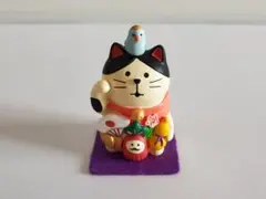 concombre【万福まねき猫】フェルトマット付き