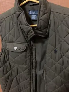 Polo by Ralph Lauren中綿キルティングベスト オリーブグリーン
