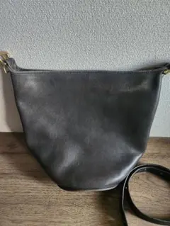 オールドコーチ バケツ型 ショルダーバッグ 旅行 ダークグレー