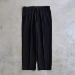 90s クレイボーン ツータックスラックス 黒ブラック W33 L30 イタリア 90s クレイボーン ツータックスラックス 黒ブラック W33 L30 イタリア