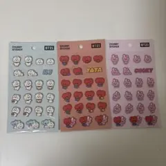 BT21 チュビーステッカー RJ TATA COOKY