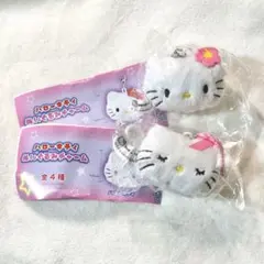 ハローキティ ぬいぐるみチャーム エンジェル ハイビスカス