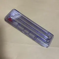 プラスチック製　クリアカラー　印鑑収納ケース