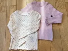ZARA 長袖カットソー2点セット　98㎝　104㎝