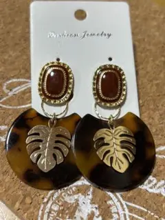 ハンドメイド　2wayイヤリング