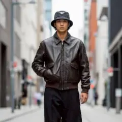 【m7】アメカリ様専用　80s L.L.Bean A-2 レザーフライトジャケッ