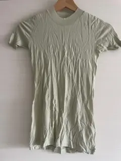 AURALEE オーラリー　シアーTシャツ　size 0 greenのサムネイル