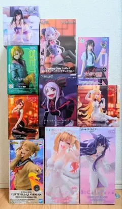 【ToLOVEる/グノーシア/超電磁砲他】プライズ10体セットまとめ売り