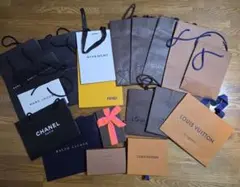 ルイヴィトン他ブランドショッパーまとめ売り19点セット