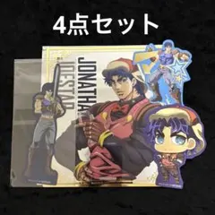 ジョジョワールド ジョナサン クリア色紙 波紋ルーレット ステッカー マツキヨ