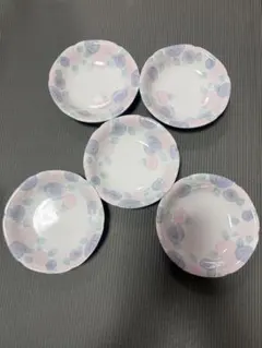 ORIBE プレート皿 5枚セット 花柄のサムネイル