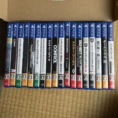 PS4ゲームソフトセット売り 18本まとめ売り PlayStation4