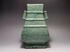 中国 貫耳八角瓶 u6260708 - メルカリ