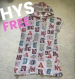 レア HYSTERICGLAMOUR ヒステリックガール パイルワンピ パーカー