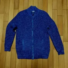 L.L.Bean エルエルビーン ドライバーズニット コットンニット ブルー