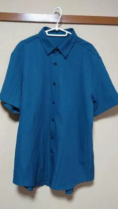 MANFINITY 男性半袖シャツ XXL 青緑　女性ならワンピース