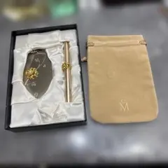 新品 MIKIMOTO リップブラシとアトマイザー(香水入れ) ネイビー 匿名