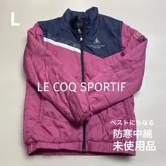 未使用品 ルコックスポルティフ メンズ ゴルフ 防寒 中綿 ジャケット サイズL