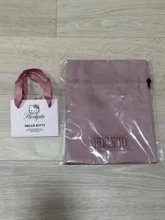 herlipto HLT Monogram Satin Pouch ノベルティ