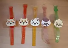 ちいかわ ライトブレス 5個セット ガチャ 光るブレスレット