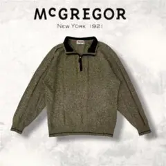 90s McGREGOR（マックレガー）ハーフジップ ヴィンテージ ニット