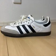 Adidas Samba ホワイト/ブラック/グレー
