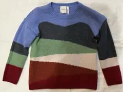 knit planet 100%メリノウールセーター 6-8y