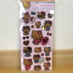 【正規品】日焼けハローキティ キラキラストーンシール　翌日発送