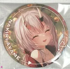 ホロライブ オンリー 缶バッジ (1点) 百鬼あやめ