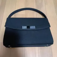 ブラックフォーマルバッグ リボン付き