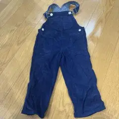 GAP ネイビー コーデュロイ オーバーオール 95cm