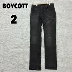 ♥BOYCOTT♥ ボイコット （2） デニム ジーパン ジーンズ 牛革